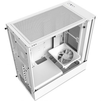 NZXT H5 Flow Midi Tower Tempered Glass White CC-H51FW-01 - Image 5