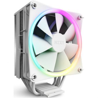 NZXT T120 ARGB CPU Air Cooler White RC-TR120-W1 - Image 2