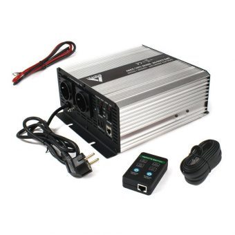 AZO Digital UPS AVR Inverter UPS-1200SR Sinus 1200VA/600VA 12V/230V AZO00D1257