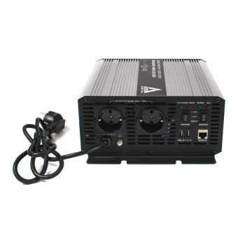 AZO Digital UPS AVR Inverter UPS-1200SR Sinus 1200VA/600VA 12V/230V AZO00D1257 - Image 2