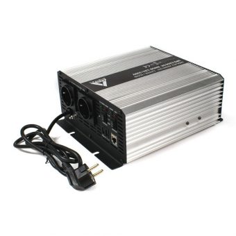 AZO Digital UPS AVR Inverter UPS-1200SR Sinus 1200VA/600VA 12V/230V AZO00D1257 - Image 4