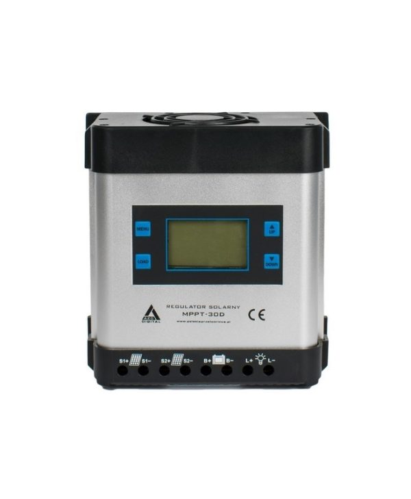 AZO Digital Solar MPPT Charge Controller 12/24 - 30A LCD Display AZO00D1179