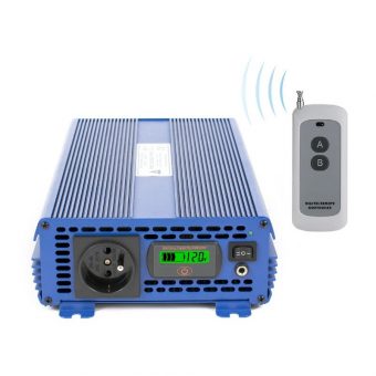 AZO Digital Voltage Converter Sinus IPS-2000S Pro 92% Eff 12 VDC / 230 VAC Eco Mode 2000W AZO00D1228