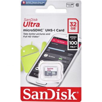 SanDisk Ultra MicroSDHC 32GB UHS-I U1 SDSQUNR-032G-GN3MN - Image 3