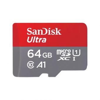 SanDisk Ultra MicroSDXC 64GB UHS-I U1 A1 + SD Adapter SDSQUAB-064G-GN6MA - Image 3