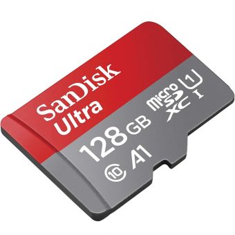 SanDisk Ultra MicroSDXC 128GB UHS-I U1 A1 + SD Adapter SDSQUAB-128G-GN6MA - Image 2