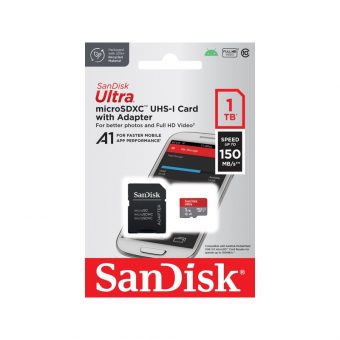 SanDisk Ultra MicroSDXC 1TB UHS-I U1 A1 + SD Adapter SDSQUAC-1T00-GN6MA - Image 4