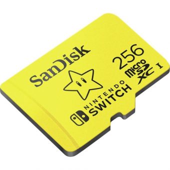 SanDisk MicroSDXC 256GB Memory Card For Nintendo Switch SDSQXAO-256G-GNCZN