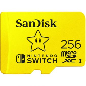 SanDisk MicroSDXC 256GB Memory Card For Nintendo Switch SDSQXAO-256G-GNCZN - Image 2