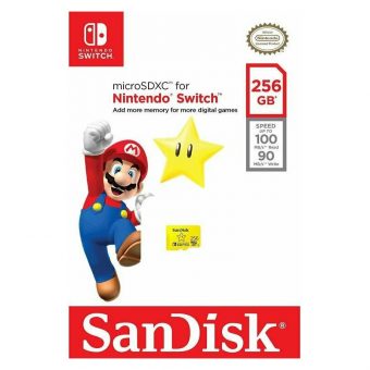 SanDisk MicroSDXC 256GB Memory Card For Nintendo Switch SDSQXAO-256G-GNCZN - Image 3