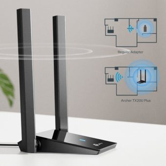 TP-Link AX1800 High Gain Wilreless Usb Adapter  Archer TX20U Plus - Image 4