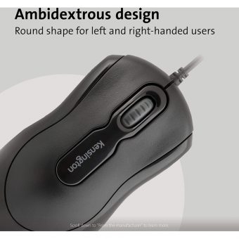 Kensington Wired Mouse-in-a-Box Black K72356EU - Image 2