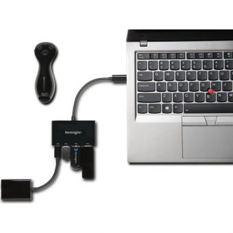 Kensington CH1000 4xUsb 3.0 Hub K39124EU - Image 3