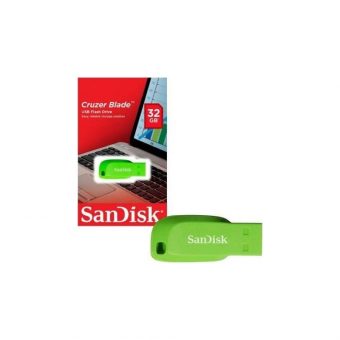 SanDisk Cruzer Blade 32GB USB 2.0 Green SDCZ50C-032G-B35GE - Image 3