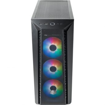 CoolerMaster MasterBox MB520 Mesh ARGB Midi Tower Tempered Glass Black MB520-KGNN-S00 - Image 6