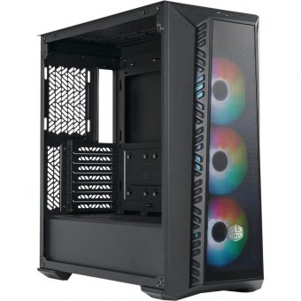 CoolerMaster MasterBox MB520 Mesh ARGB Midi Tower Tempered Glass Black MB520-KGNN-S00 - Image 8