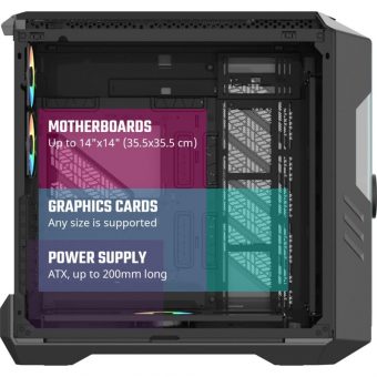 CoolerMaster MasterBox HAF 700 EVO Full Tower Tempered Glass Black H700E-IGNN-S00 - Image 10