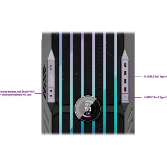 CoolerMaster MasterBox HAF 700 EVO Full Tower Tempered Glass Black H700E-IGNN-S00 - Image 18