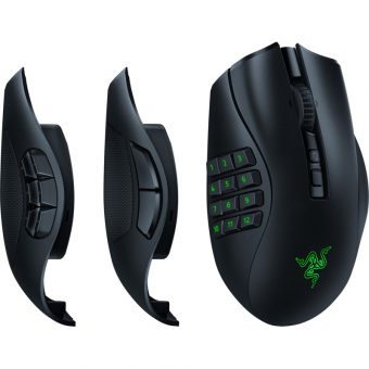 Razer Naga Pro V2 Wireless Gaming Mouse Black RZ01-04400100-R3G1
