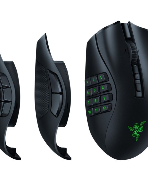 Razer Naga Pro V2 Wireless Gaming Mouse Black RZ01-04400100-R3G1