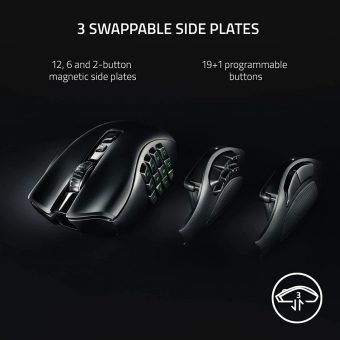 Razer Naga Pro V2 Wireless Gaming Mouse Black RZ01-04400100-R3G1 - Image 11
