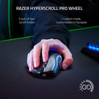 Razer Naga Pro V2 Wireless Gaming Mouse Black RZ01-04400100-R3G1 - Image 12