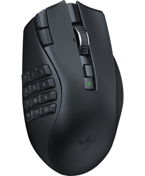 Razer Naga V2 Hyperspeed Wireless Gaming Mouse Black RZ01-03600100-R3G1