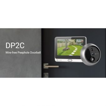 Ezviz DP2C Smart Wire-free Peephole Doorbell CS-DP2C-A0-6E2WPFBS - Image 2
