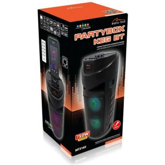 Media-Tech KEG BT Partybox Karaoke speaker Black MT3165 - Image 6