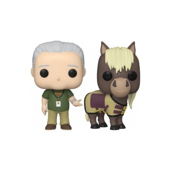 Funko Pop! Television: Parks and Recreation - Li'l Sebastian & Jerry Harvest Festival (Special Edition) Vinyl Figures 889698624718 - Image 3