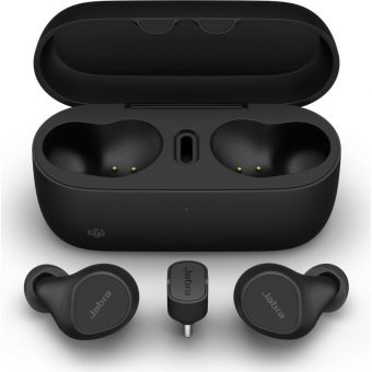 Jabra Evolve2 Buds MS USB-C Wireless Earbuds Black 20797-999-899 - Image 4