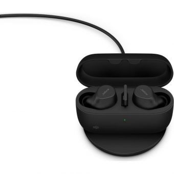 Jabra Evolve2 Buds MS USB-A Wireless Earbuds With Wireless Charging Pad Black 20797-999-989 - Image 5