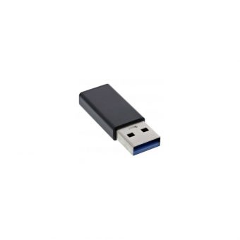 InLine Adapter USB 3.1 Type-A Male - USB 3.1 Type-C Female Black 35810 - Image 2