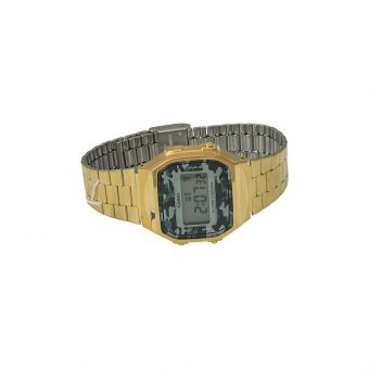Casio Vintage Iconic Ψηφιακό Ρολόι Μπαταρίας με Μεταλλικό Μπρασελέ Χρυσαφί ITA168WEGC-3EF - Image 3