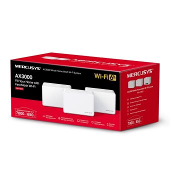 Mercusys AX3000 Whole Home Mesh WiFi 6 System Halo H80X(3-pack) - Image 8