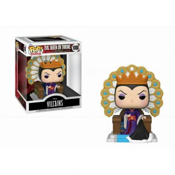 Funko Pop! Deluxe: Disney Villains Snow White and the Seven Dwarfs - Evil Queen on Throne #1088 Vinyl Figure 889698502702