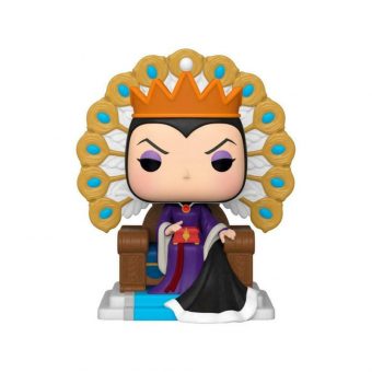 Funko Pop! Deluxe: Disney Villains Snow White and the Seven Dwarfs - Evil Queen on Throne #1088 Vinyl Figure 889698502702 - Image 2