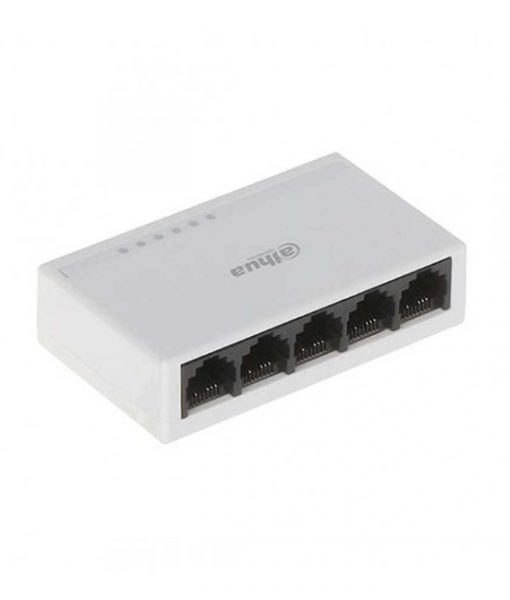 Dahua 5-Port Unmanaged Ethernet Switch White DH-PFS3005-5ET-L_1