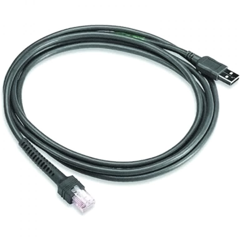 Zebra Straight Shielded Data Cable RJ-50 Male – USB-A Male 2.1m CBA-U21-S07ZBR