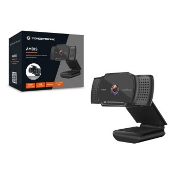 Conseptronic AMDIS QHD Interpolated Webcam Black AMDIS06B - Image 6