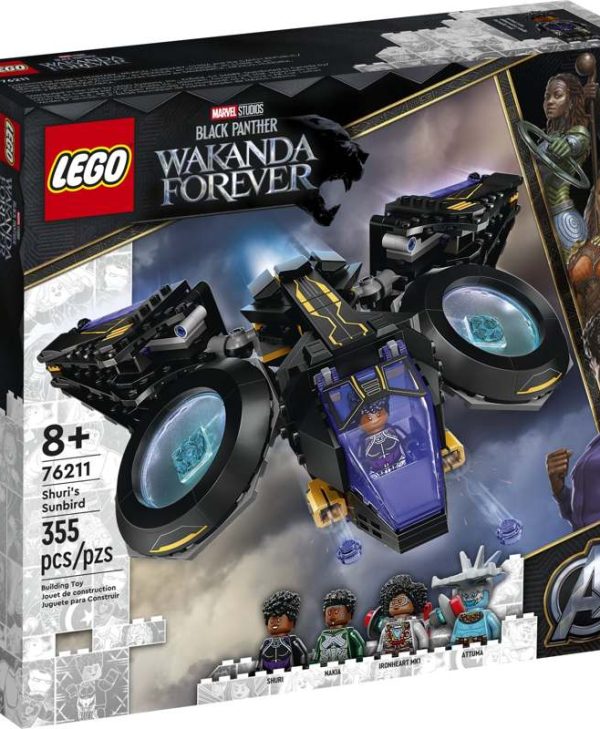 Lego Marvel: Black Panther - Shuri's Sunbird 76211