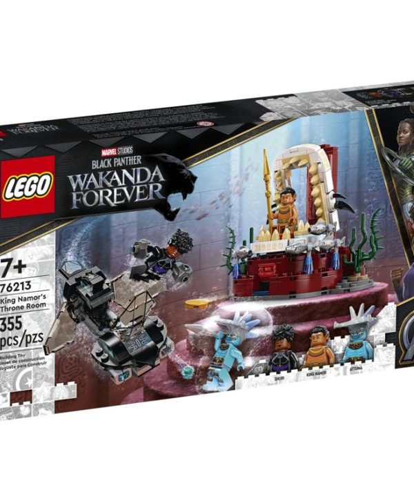 Lego Marvel: Black Panther - King Namor's Throne Room 76213