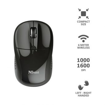 Trust Primo Wireless Mouse Matt Black 24794 - Image 5