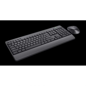 Trust Trezo Wireless Keyboard & Mouse Combo Black Comfort Eco GR 24918 - Image 3