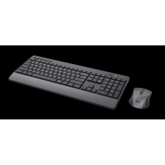 Trust Trezo Wireless Keyboard & Mouse Combo Black Comfort Eco GR 24918 - Image 4