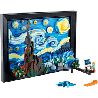 Lego Ideas: Vincent Van Gogh - The Starry Night 21333 - Image 2