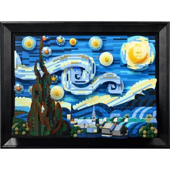 Lego Ideas: Vincent Van Gogh - The Starry Night 21333 - Image 3
