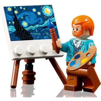 Lego Ideas: Vincent Van Gogh - The Starry Night 21333 - Image 6