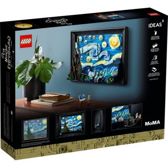 Lego Ideas: Vincent Van Gogh - The Starry Night 21333 - Image 9