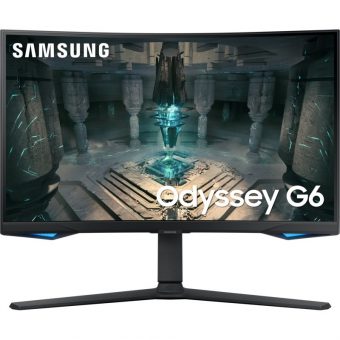 Samsung Odyssey G6 27" QHD VA Curved Gaming Monitor Black LS27BG650EUXEN